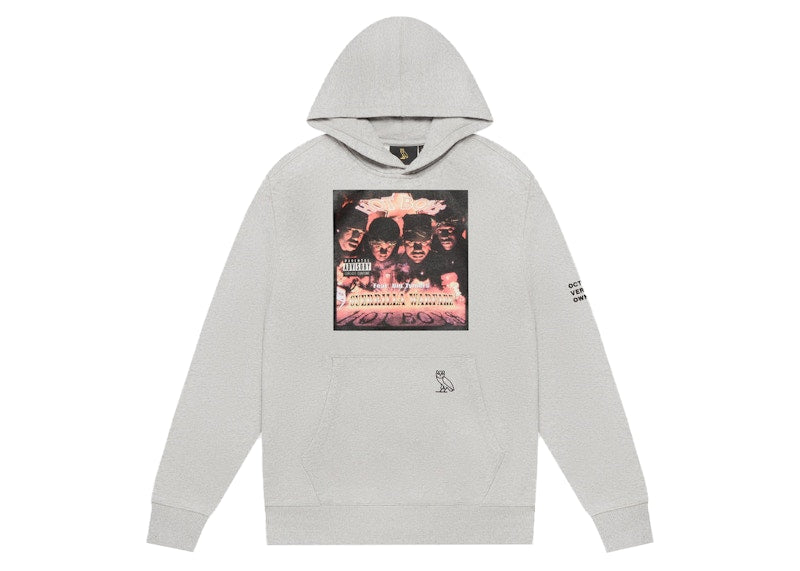 OVO x Hot Boys Hoodie Heather Grey
