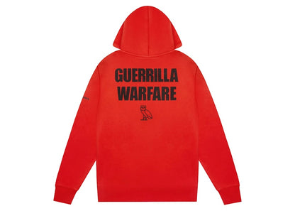 OVO x Hot Boys Hoodie Red