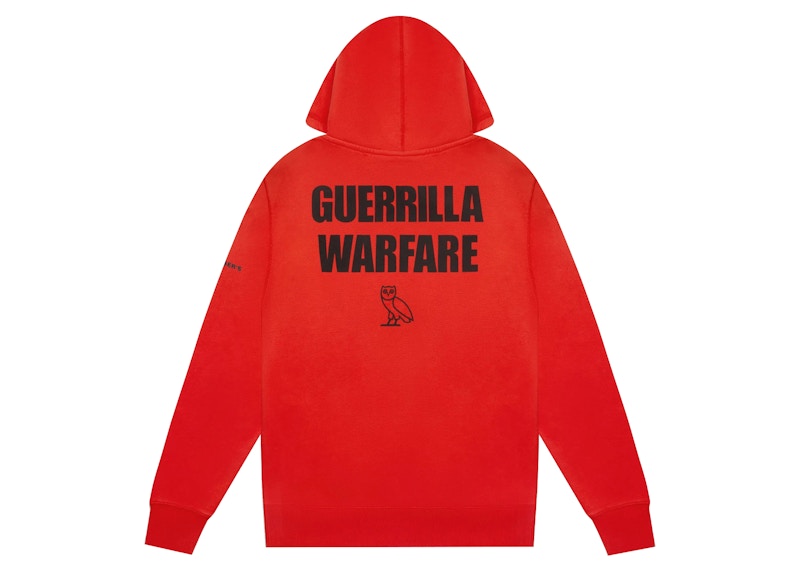 OVO x Hot Boys Hoodie Red