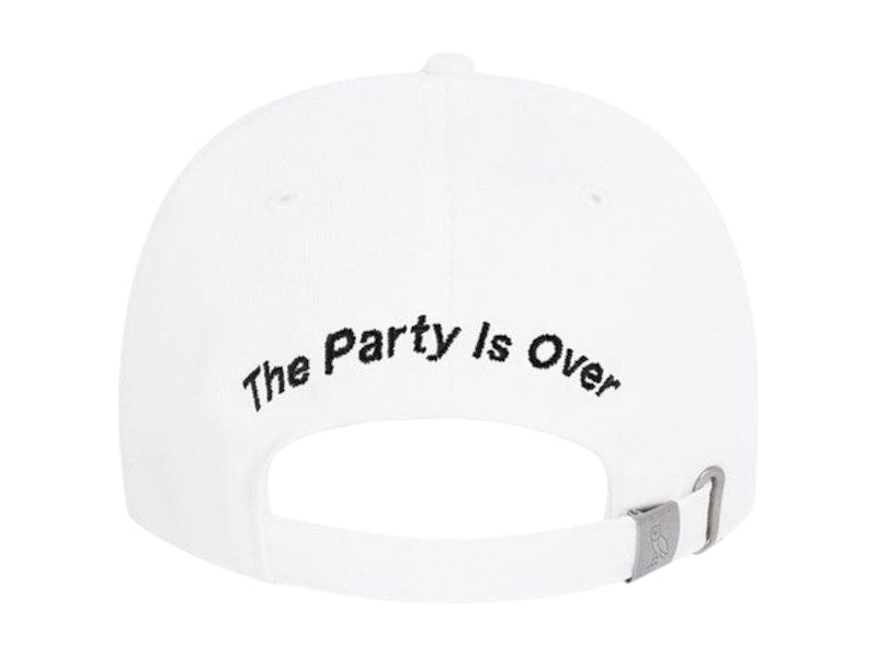 OVO x Keinemusik The Party Is Over Sportcap Hat White