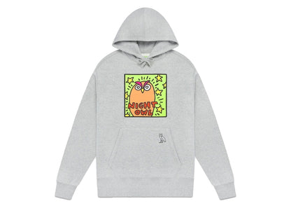 OVO x Keith Haring Hoodie Heather Grey