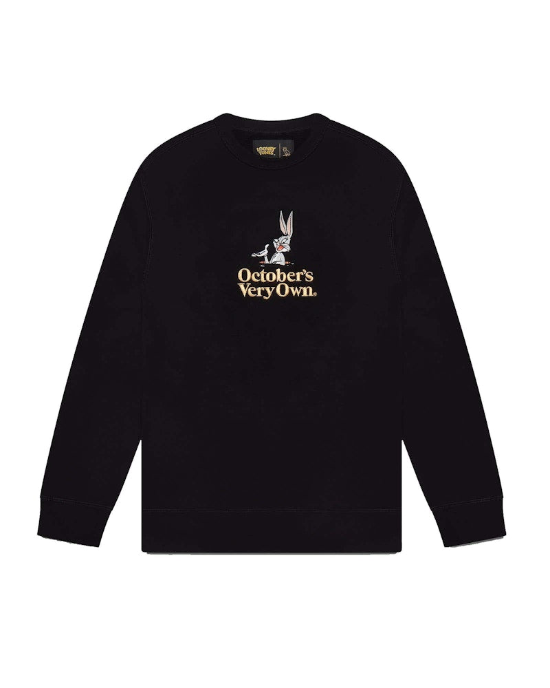 OVO x Looney Tunes Bugs Bunny Crewneck Black