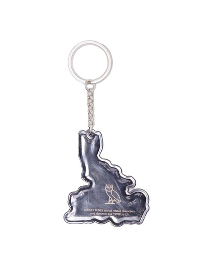 OVO x Looney Tunes Bugs Bunny Keychain Black