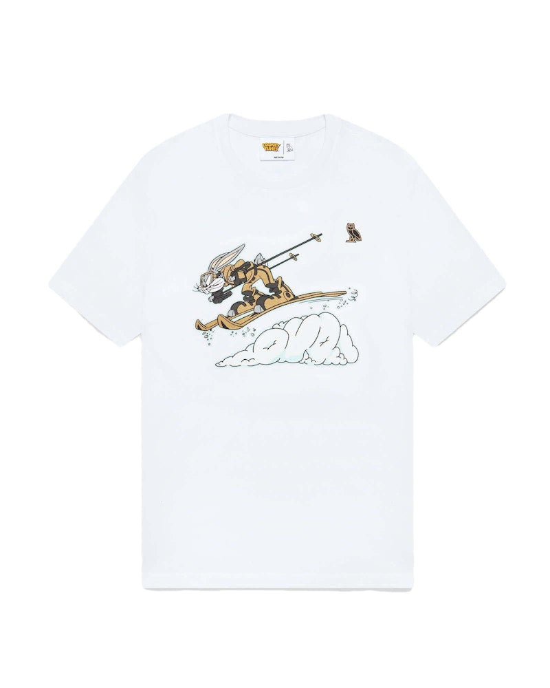 OVO x Looney Tunes Bugs Bunny Ski T-Shirt White