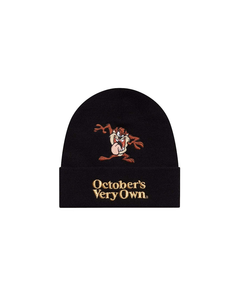 OVO x Looney Tunes Tasmanian Devil Beanie Black