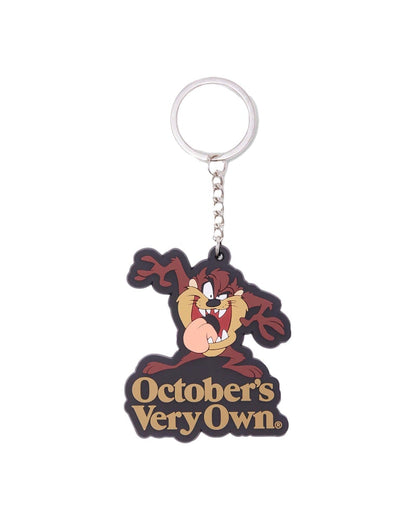 OVO x Looney Tunes Tasmanian Devil Keychain Black