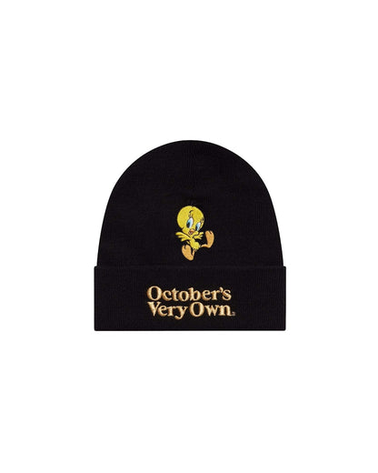 OVO x Looney Tunes Tweety Bird Beanie Black