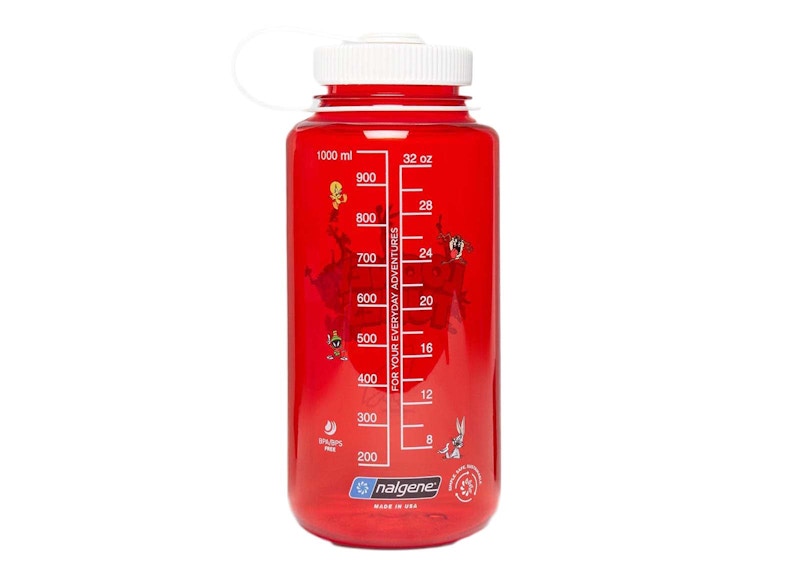 OVO x Looney Tunes X Nalgene 32 Oz Wide Mouth Bottle Red