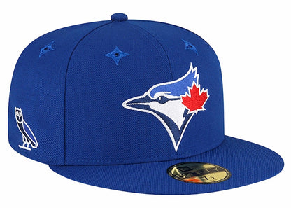 OVO x MLB Blue Jays New Era Hat Blue