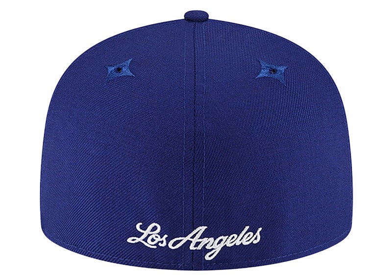 OVO x MLB LA Dodgers New Era Hat Blue