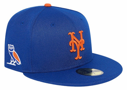 OVO x MLB New York Mets New Era Hat Blue
