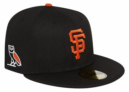 OVO x MLB San Francisco Giants New Era Hat Black