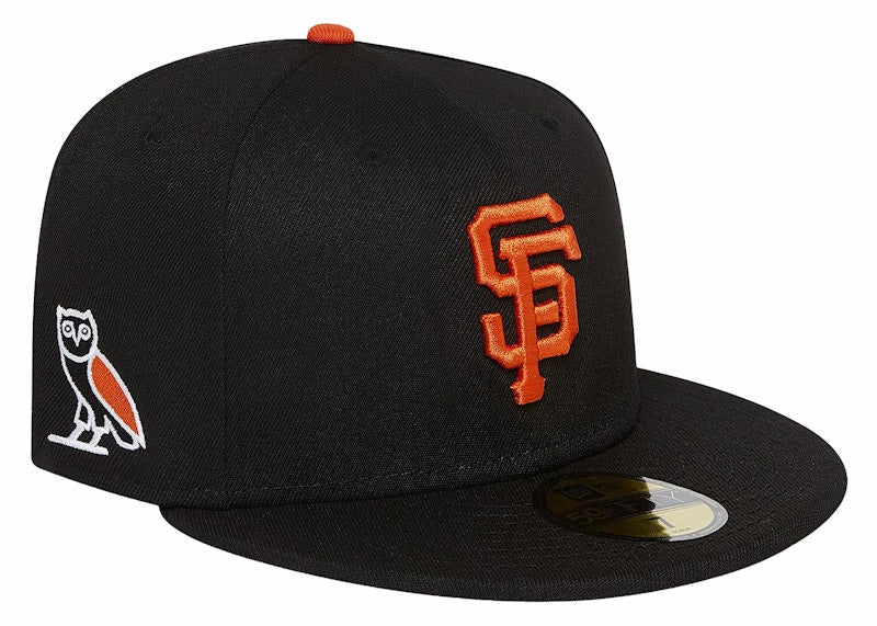 OVO x MLB San Francisco Giants New Era Hat Black