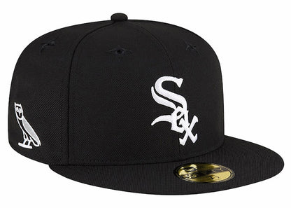 OVO x MLB White Sox New Era Hat Black