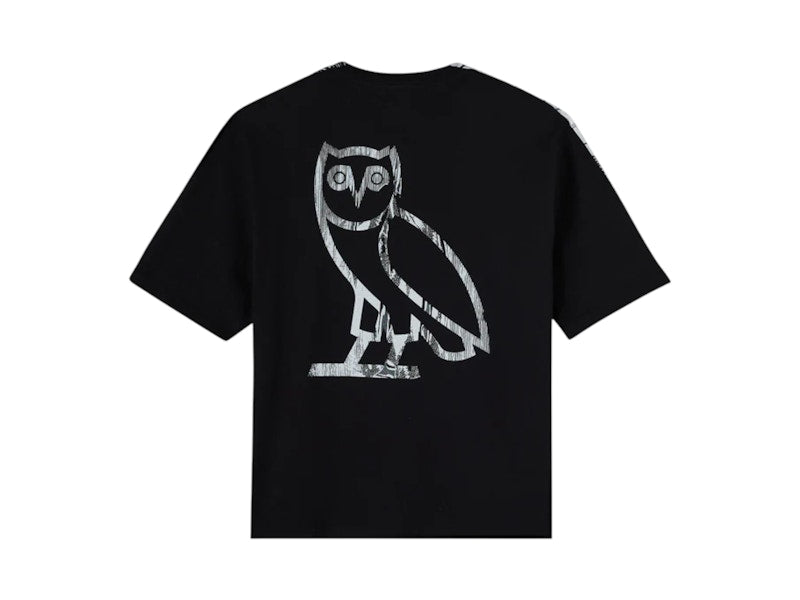 OVO x Marvel Ghost Rider Splash Page Tee Black