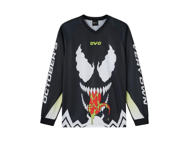 OVO x Marvel Venom Snocross Jersey Black
