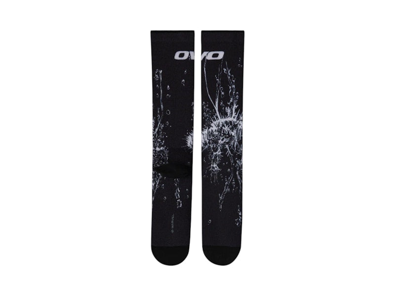 OVO x Marvel Weapon X Socks Black