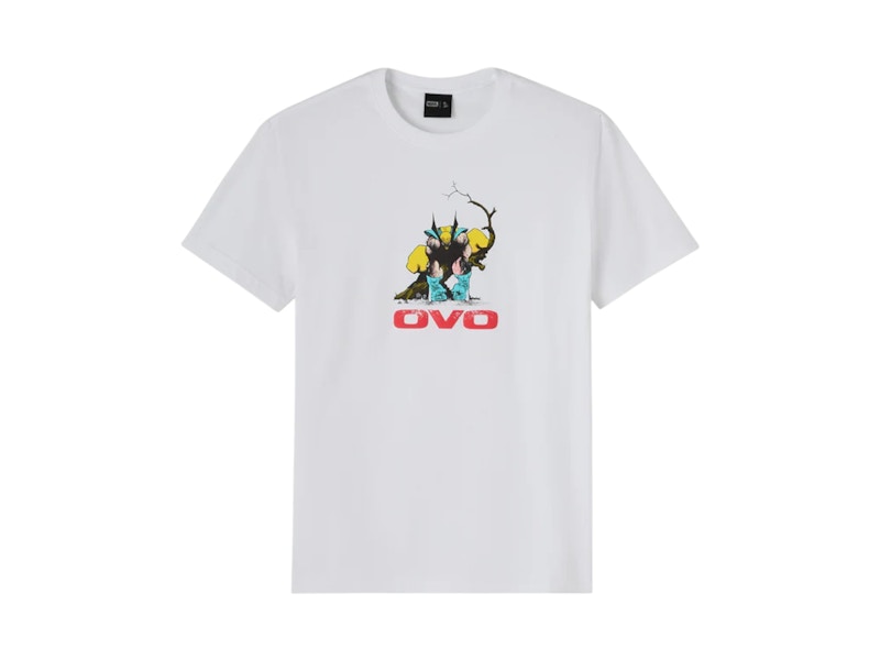 OVO x Marvel Wolverine Tee White