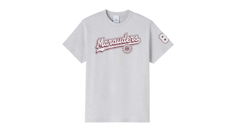 OVO x McMaster University Marauders T-shirt Ash Heather Grey