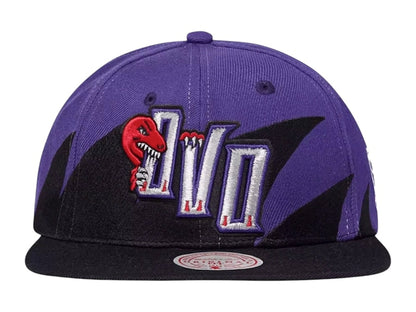OVO x Mitchell & Ness Toronto Raptors ‘95 Draft Day Snapback Hat Black/Purple