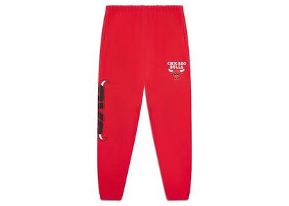 OVO x NBA Bulls Fleece Pant Red