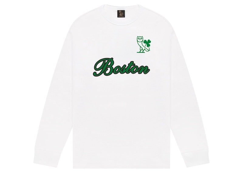 OVO x NBA Celtics L/S T-shirt White