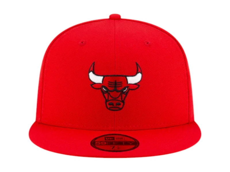 OVO x NBA Chicago Bulls 59Fifty Fitted Cap Red/White