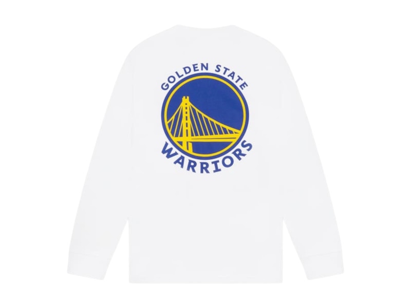 OVO x NBA Golden State Warriors Longsleeve T-Shirt White