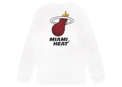 OVO x NBA Heat L/S T-shirt White