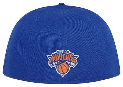OVO x NBA Knicks New Era 59Fifty Fitted Hat Blue