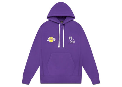 OVO x NBA Lakers Hoodie Purple