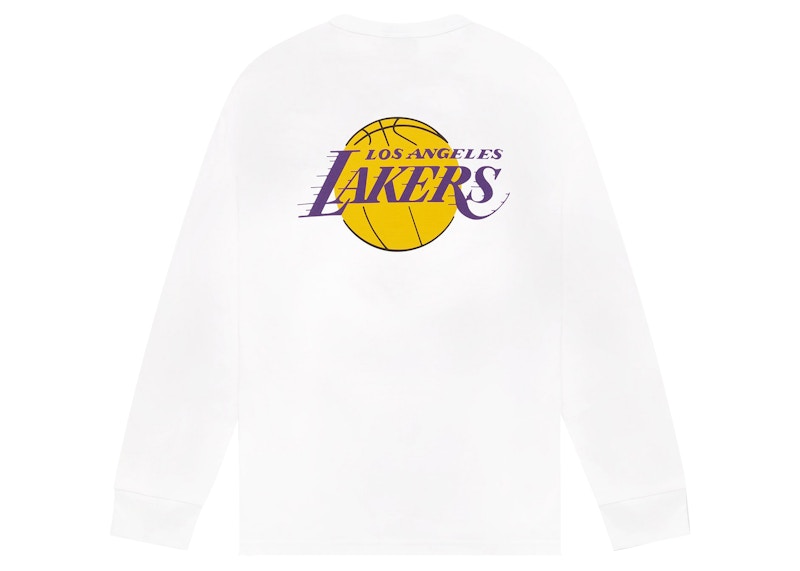 OVO x NBA Lakers L/S T-shirt White