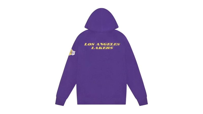 OVO x NBA Lakers OG Owl Hoodie Purple