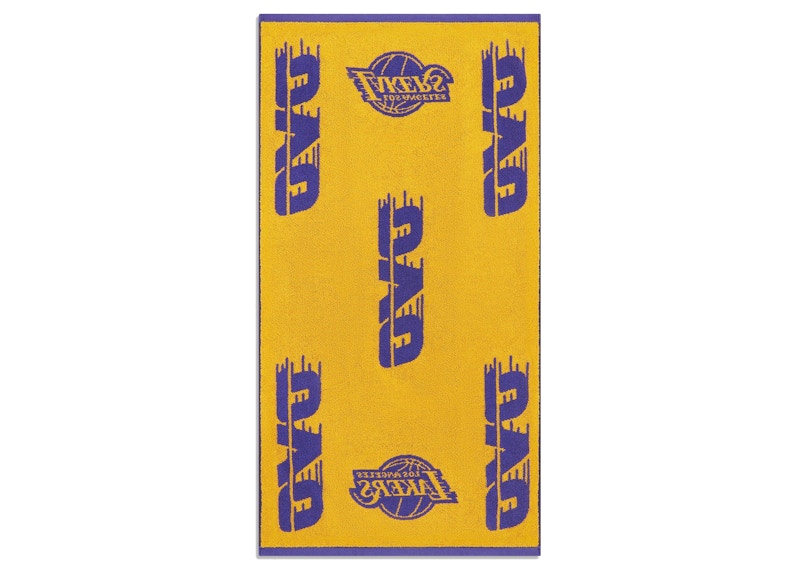OVO x NBA Lakers Sideline Towel Purple