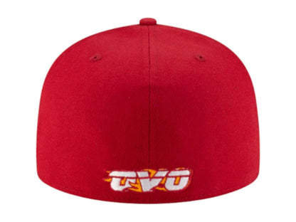 OVO x NBA Miami Heat 59Fifty Fitted Hat Black/Red/White