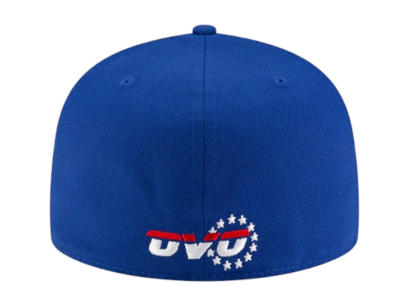 OVO x NBA Philadelphia 76'ers 59Fifty Fitted Hat Blue/White