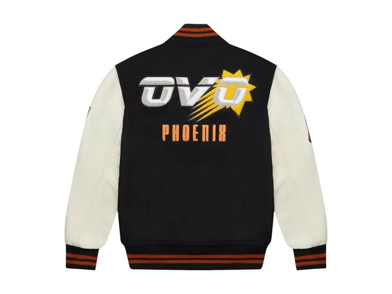 OVO x NBA Phoenix Suns Varsity Jacket Black