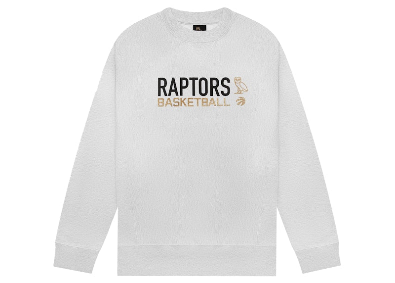OVO x NBA Raptors Crewneck Heather Grey