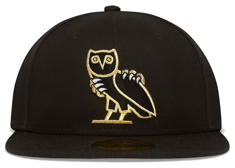 OVO x NBA Raptors New Era 59Fifty Fitted Hat Black