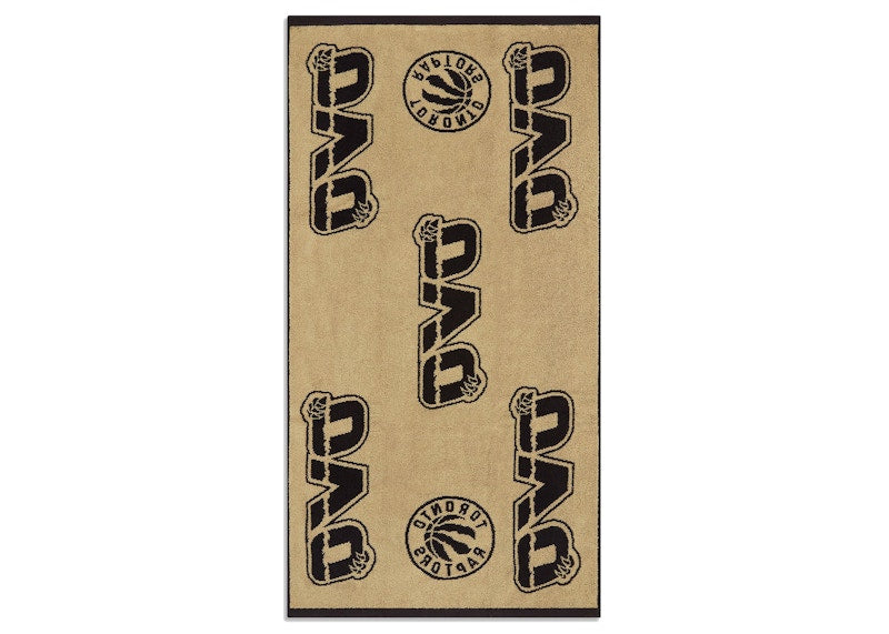 OVO x NBA Raptors Sideline Towel Black