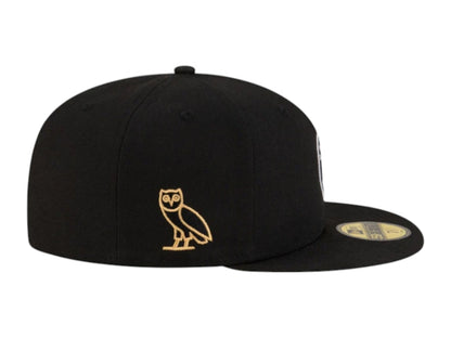 OVO x NBA Toronto Raptors 59Fifty Fitted Hat Black