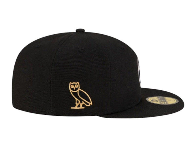 OVO x NBA Toronto Raptors 59Fifty Fitted Hat Black