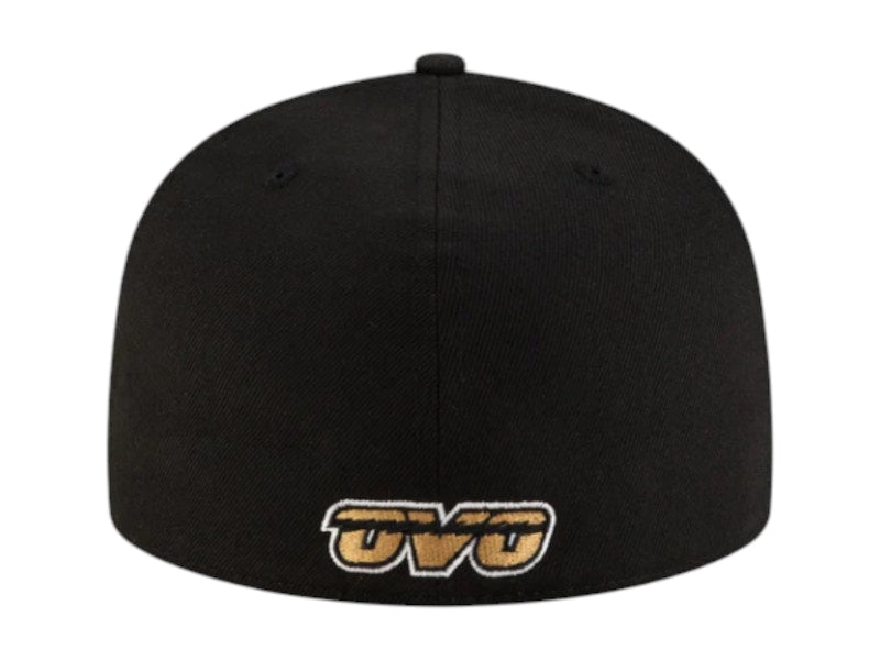 OVO x NBA Toronto Raptors 59Fifty Fitted Hat Black