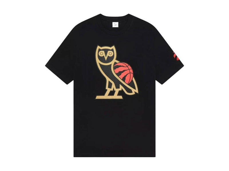 OVO x NBA Toronto Raptors OG Owl T-shirt Black