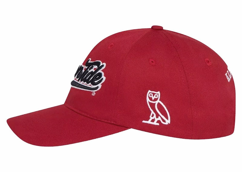 OVO x NCAA Alabama Crimson Tide Hat Red