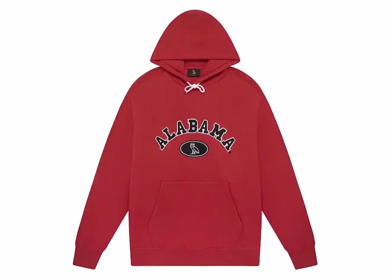 OVO x NCAA Alabama Crimson Tide Hoodie Red