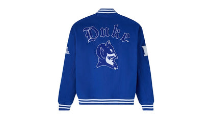 OVO x NCAA Duke Blue Devils Varsity Jacket Blue