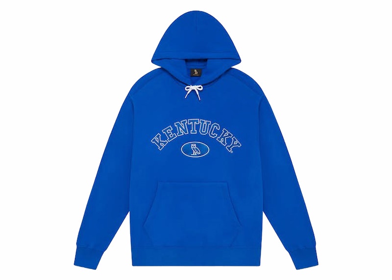 OVO x NCAA Kentucky Wildcats Hoodie Blue