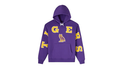 OVO x NCAA LSU Tigers Hoodie Purple