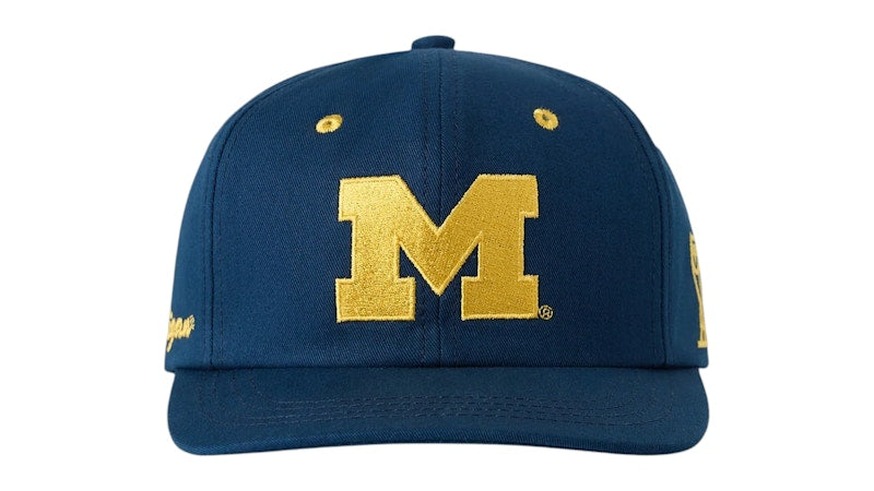 OVO x NCAA Michigan Wolverines Hat Navy
